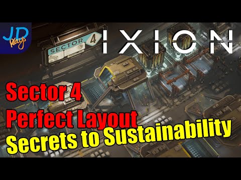 Sector 4 The Secret to Sustainability 🚀 IXION - New Player Guide, Tutorial