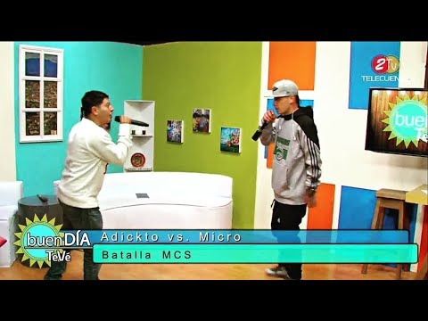 ADICKTO vs MICRO || 🇪🇨🎤 Batalla de Freestyle exhibición en TeleCuenca Tv
