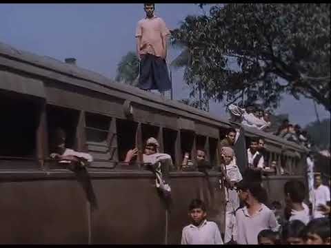Martin Train Journey in Calcutta 1969 Upscaled [NO SOUND]