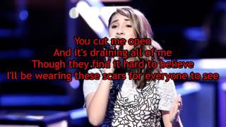 Hanna Eyre - Bleeding Love (The Voice Performance) - Lyrics