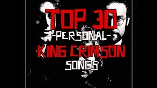 TOP 30 - King Crimson songs