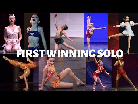 EACH GIRL'S FIRST WINNING SOLO RANKED ON DANCE MOMS