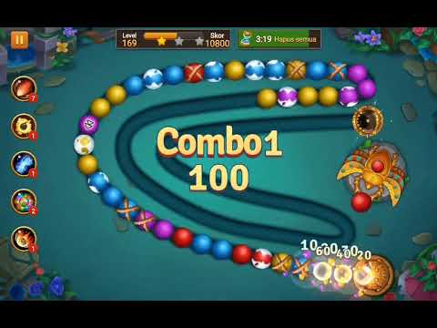 Jungle Marble Blast Level 169