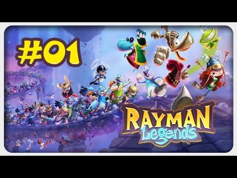 Let's Play: Rayman Legends | Folge #01 - Ein legendäres Abenteuer wartet auf uns!