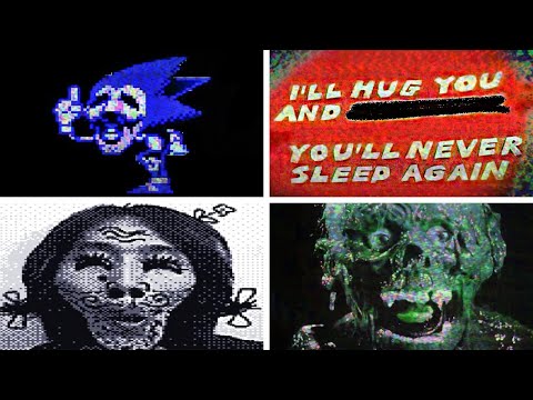 CREEPY IMAGES FOUND in GAMES...