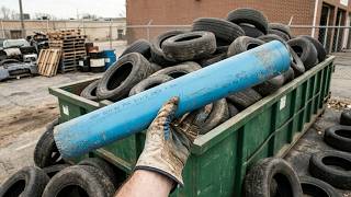 Never Throw Away PVC Pipe Scraps and Old Tires Again! Brilliant DIY Idea to Make Big Money