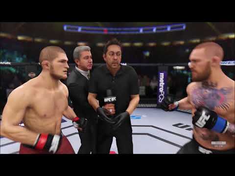 Conor Mcgregor vs Khabib Nurmagomedov UFC 229 Fight Simulation