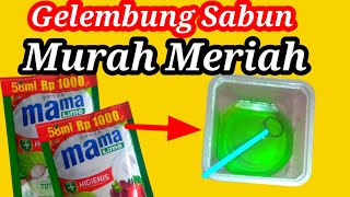 Download lagu Cara Membuat Balon Gelembung Sabun Yang Banyak Dan Murah mp3