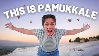THE COTTON CASTLE IN TURKEY (PAMUKKALE) // TURKEY TRAVEL VLOG
