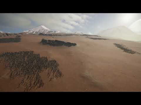 EFBS Epic Fantasy Battle Simulator Human Army vs Orcs Army vs Dwarf Army