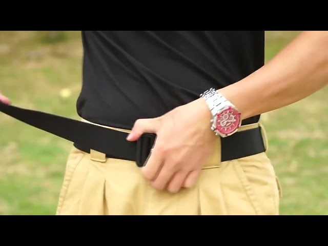 Vídeo relacionado con Vascavi Unisex adulto C17-SL Cinturón, Grau, 115 cm longitud total 125 cm