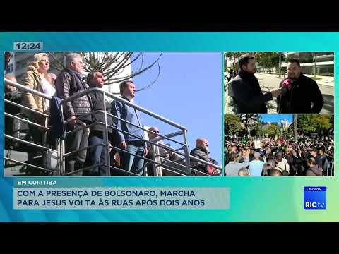 Marcha para Jesus volta às ruas, com a presença de Bolsonaro