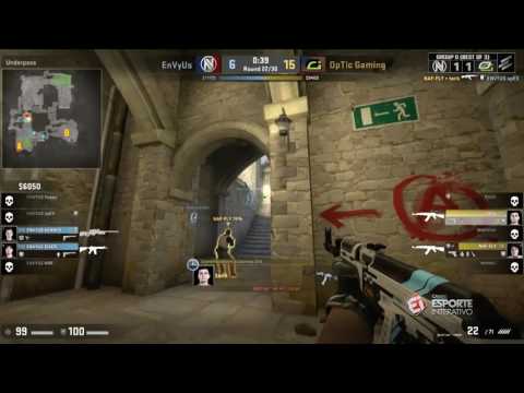 NAF-FLY faz uma puxada de mira incrível depois de uma pinada do apEX