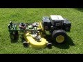 Remote Control Riding Lawn Mower