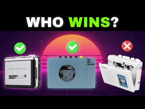 ✅ 7 Best Portable Cassette Players & Recorders [2026] 📼Walkman, Modern Cassette Tapes on Amazon