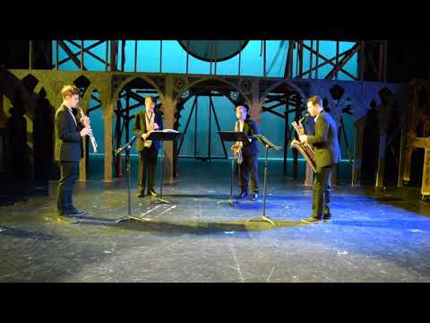 Polar Vortex: Chris Evan Hass, Georgetown Saxophone Quartet