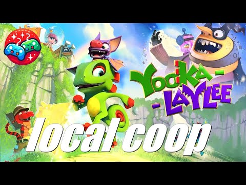 Local PvP in Yooka-Laylee (multiplayer games)