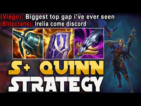 Rank 1 Quinn Abuses the Quinn S+ Strategy to Carry Solo Queue!