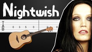 Sleeping Sun - Nightwish Guitar Tabs, Guitar Tutorial, Guitar Lesson