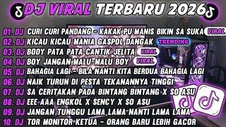 Download lagu DJ TIKTOK TERBARU 2026-🎵DJ CURI CURI PANDANG X MALU MALU BOY🎵DJ KICAU KICAU MANIA GASPOL DANGAK  mp3