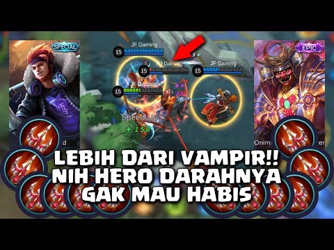 SUN VS ALPHA || RAJA FIGHTER VS DEWA VAMPIR || MOBILE LEGENDS