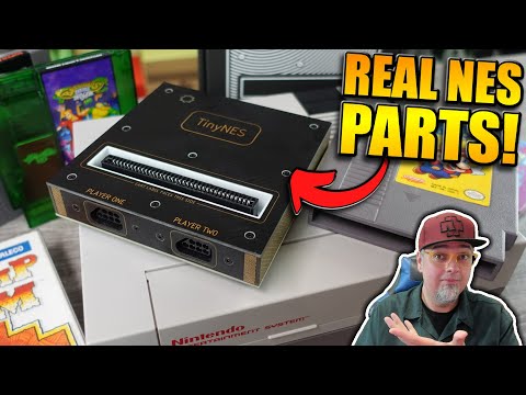 This NEW NES Console Isn't Exactly A CLONE! The TinyNES With Genuine CPU & PPU Review!