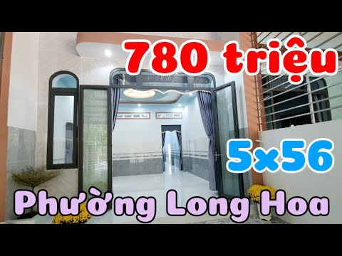 Bán nhà mới 5x56 ở phường Thanh Điền Tây Ninh giá rẻ 780 triệu gần chợ trường học KCN trạm y tế