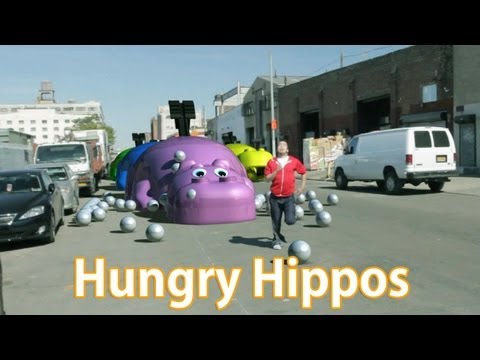 Hungry Hippos / Puzzle Bobble Crossover