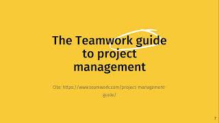IT Prof Elc5 - T01 Project Management