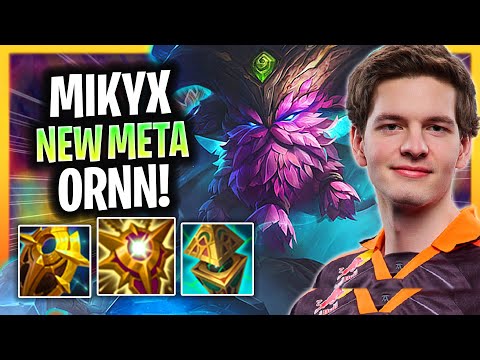 MIKYX CRAZY NEW META WITH ORNN! | FNC Mikyx Plays Ornn Support vs Alistar!  Season 2025