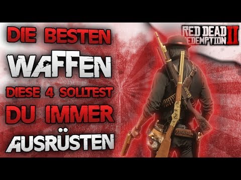 These 4 weapons you should always equip - Red Dead Redemption 2 best weapon German