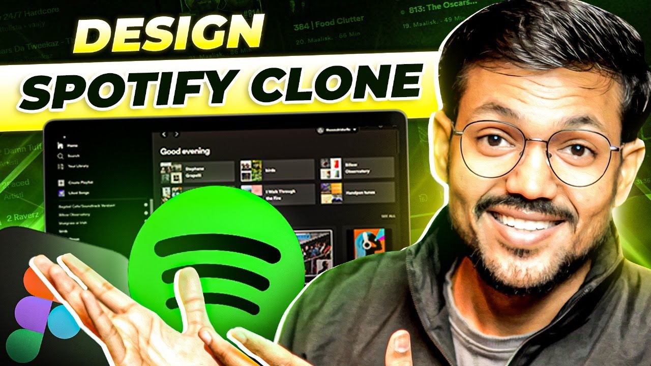 Spotify App UI/UX Clone Design: Full Tutorial for Beginners (Step-by-Step Guide!) | Spotify Clone