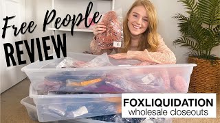 Fox Liquidation | How to EASE into Liquidation?? Free People Wholesale Lots to Resell on Poshmark