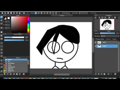 Speed Paint: Random Face