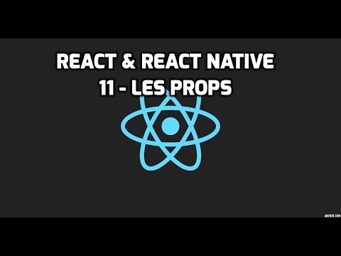 Formation React React Native 11 Les props