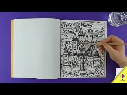 Книга Summer Magic Painting Book video 1
