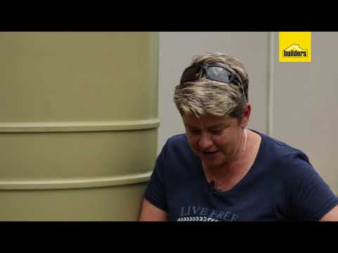 Part of a video titled How To Disguise Your Water Tank - YouTube