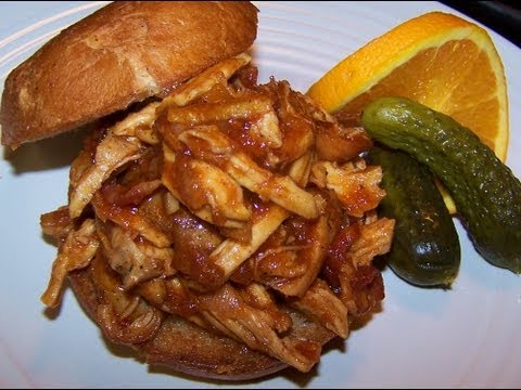 Citrus Barbeque Pulled Chicken Recipe
