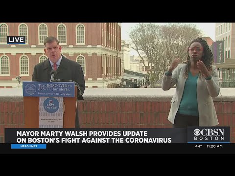 Walsh Says Workplaces Now A Major Spreader of COVID-19 In Boston