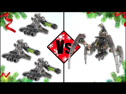 20th - 3x Lokhust Destroyers Vs Triarch Stalker - Necrons Countdown to Xmas - Warhammer 40k