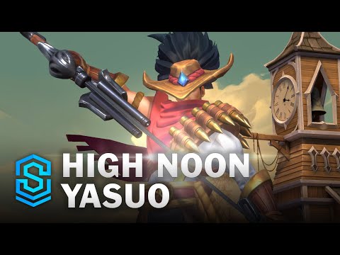 High Noon Yasuo Wild Rift Skin Spotlight