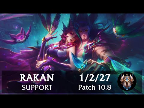 Rakan Support vs Nautilus | Pinoy Challenger Replay Patch 10.8