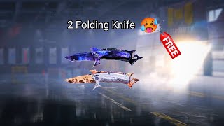 *FREE* 2 Folding Knife CODM
