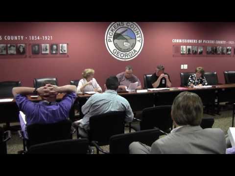 Pickens Boc June Work Session