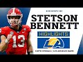 Stetson Bennett: Georgia Highlights | 128th Pick For The Rams In The 2023 NFL Draft | CBS Sports