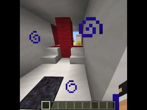 Minecraft redstone | The most SUS piston door in all Minecraft!