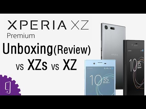 Sony Xperia XZ Premium Unboxing | Speed test vs XZs and XZ