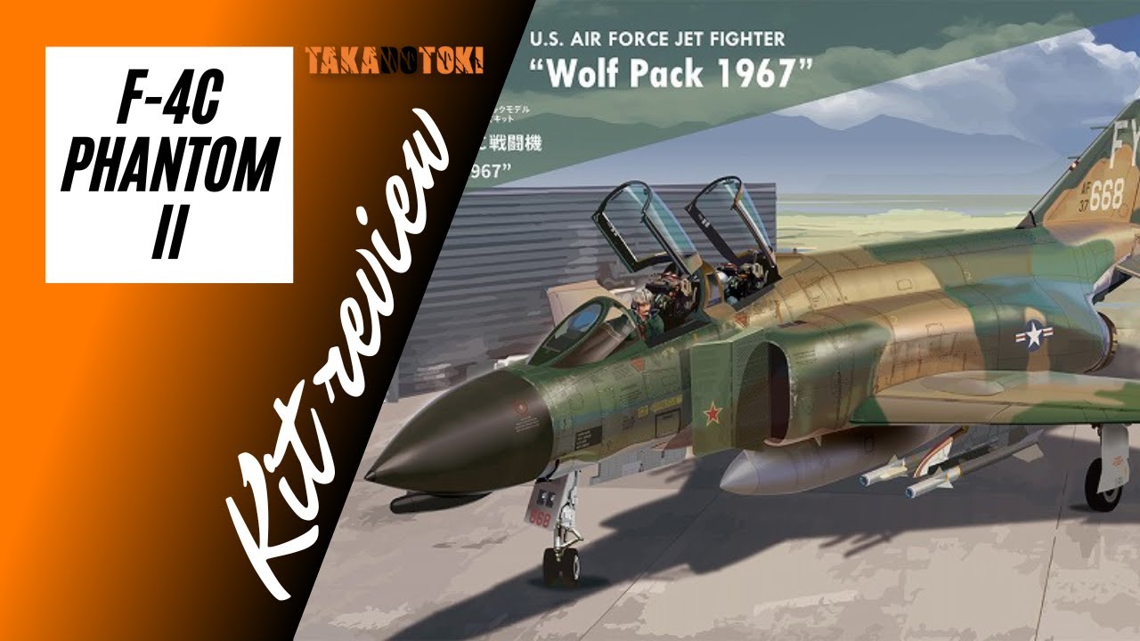 F-4C Phantom II 1/72nd scale by FineMolds - full review