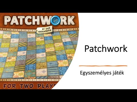 Patchwork - Egyszemélyes játék - Robert SoloPlay