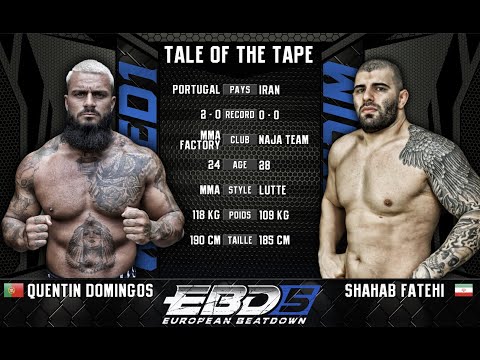 EBD5 - Quentin Domingos vs Shahab Fatehi